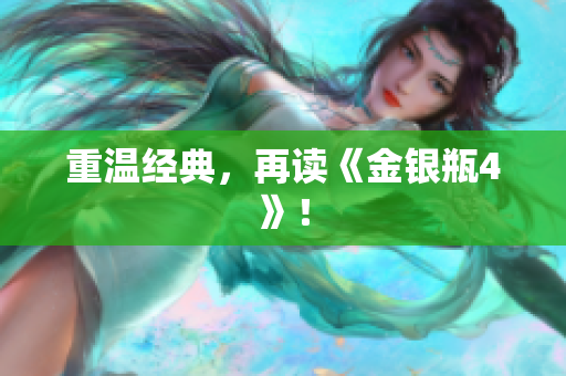 重温经典，再读《金银瓶4》！
