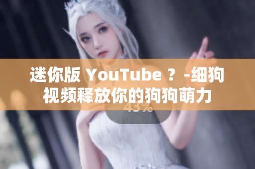 迷你版 YouTube ？-细狗视频释放你的狗狗萌力