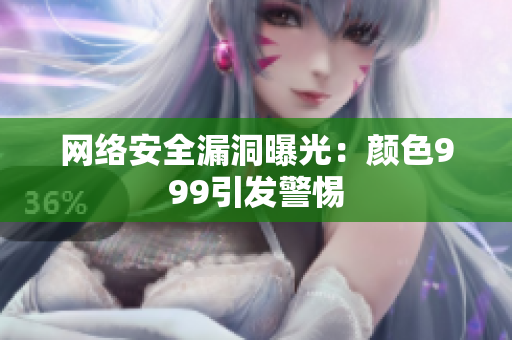 网络安全漏洞曝光：颜色999引发警惕