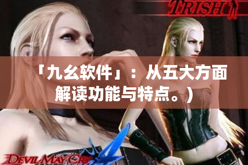 「九幺软件」：从五大方面解读功能与特点。)
