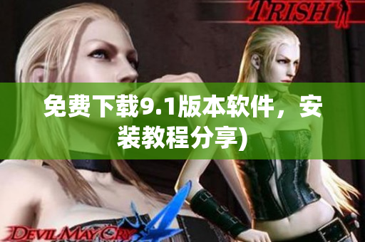 免费下载9.1版本软件，安装教程分享)