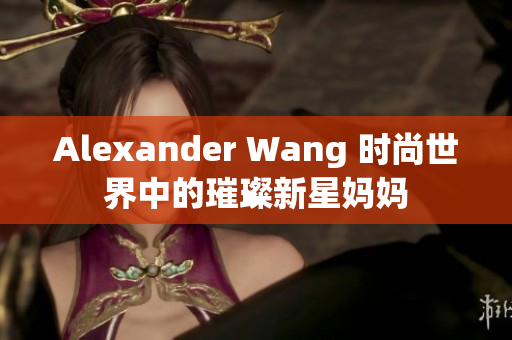 Alexander Wang 时尚世界中的璀璨新星妈妈