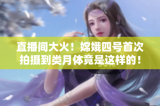 直播间大火！嫦娥四号首次拍摄到类月体竟是这样的！
