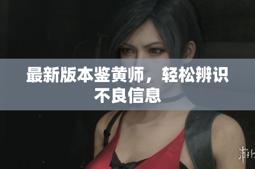 最新版本鉴黄师，轻松辨识不良信息