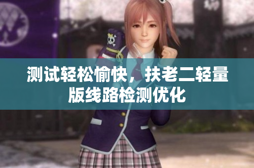 测试轻松愉快，扶老二轻量版线路检测优化