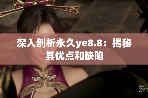 深入剖析永久ye8.8：揭秘其优点和缺陷
