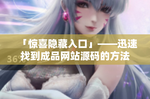 「惊喜隐藏入口」——迅速找到成品网站源码的方法