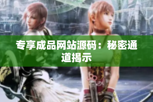 专享成品网站源码：秘密通道揭示