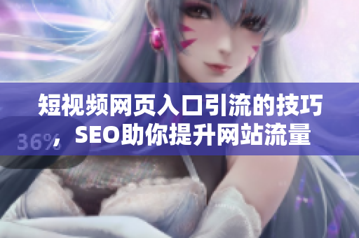 短视频网页入口引流的技巧，SEO助你提升网站流量