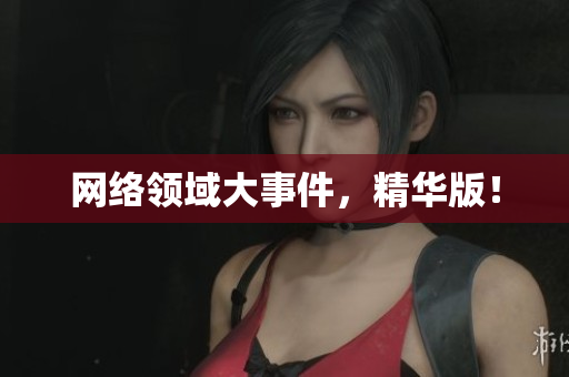 网络领域大事件，精华版！