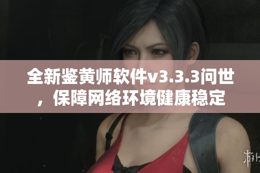 全新鉴黄师软件v3.3.3问世，保障网络环境健康稳定