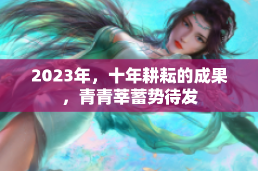 2023年，十年耕耘的成果，青青莘蓄势待发
