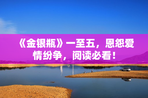 《金银瓶》一至五，恩怨爱情纷争，阅读必看！
