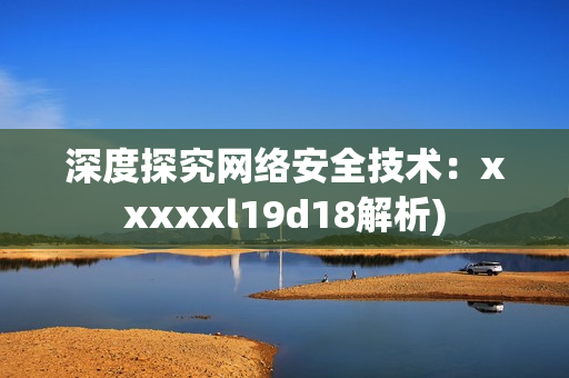 深度探究网络安全技术：xxxxxl19d18解析)