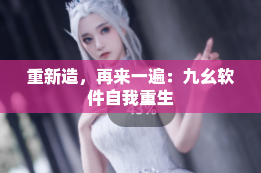 重新造，再来一遍：九幺软件自我重生