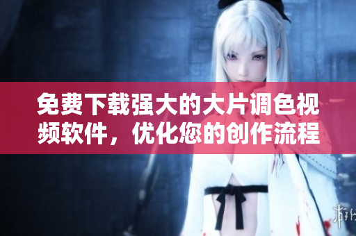 免费下载强大的大片调色视频软件，优化您的创作流程