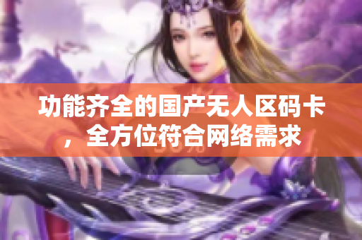 功能齐全的国产无人区码卡，全方位符合网络需求