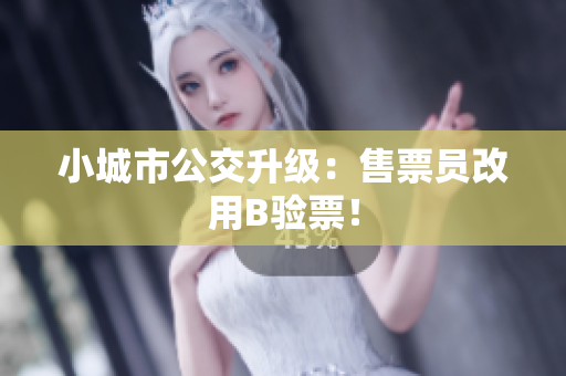 小城市公交升级：售票员改用B验票！