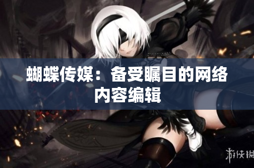 蝴蝶传媒：备受瞩目的网络内容编辑