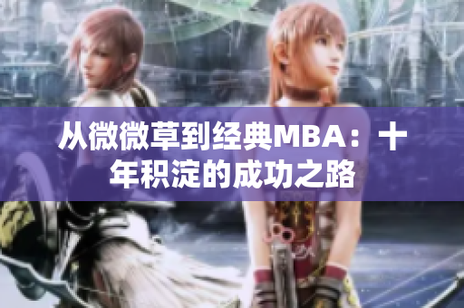 从微微草到经典MBA：十年积淀的成功之路