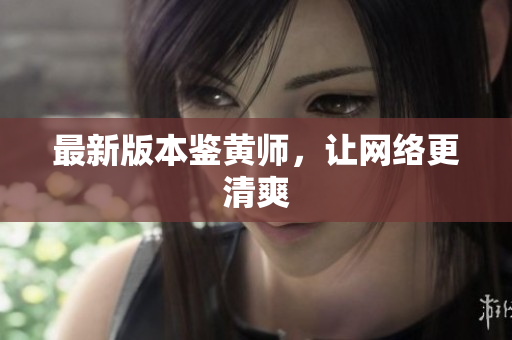 最新版本鉴黄师，让网络更清爽