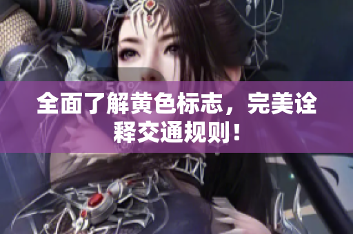 全面了解黄色标志，完美诠释交通规则！