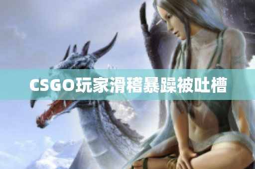 CSGO玩家滑稽暴躁被吐槽