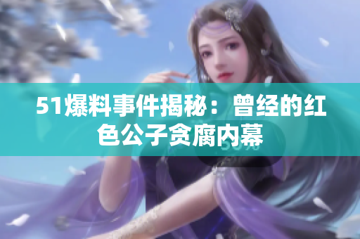 51爆料事件揭秘：曾经的红色公子贪腐内幕