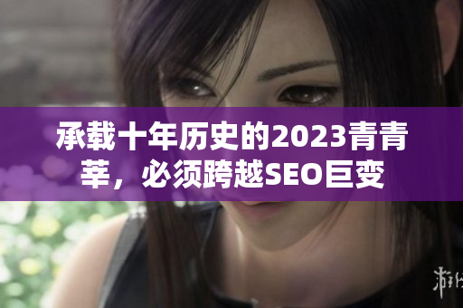 承载十年历史的2023青青莘，必须跨越SEO巨变