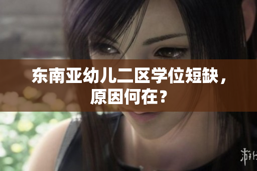 东南亚幼儿二区学位短缺，原因何在？