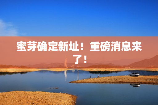 蜜芽确定新址！重磅消息来了！