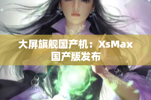 大屏旗舰国产机：XsMax国产版发布