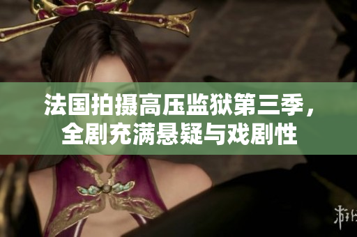 法国拍摄高压监狱第三季，全剧充满悬疑与戏剧性