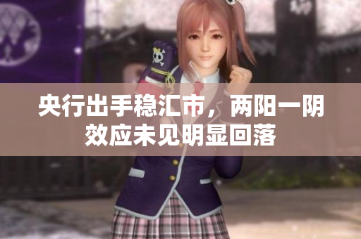 央行出手稳汇市，两阳一阴效应未见明显回落