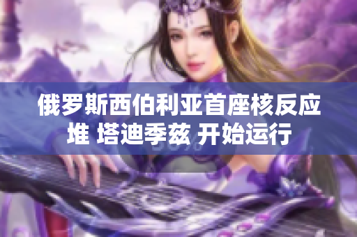 俄罗斯西伯利亚首座核反应堆 塔迪季兹 开始运行