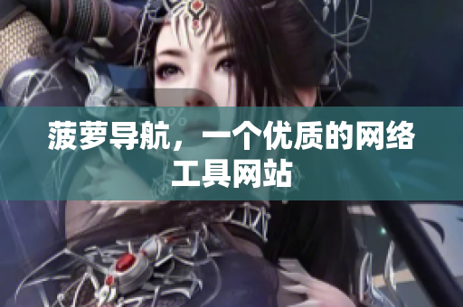 菠萝导航，一个优质的网络工具网站