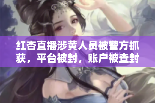 红杏直播涉黄人员被警方抓获，平台被封，账户被查封