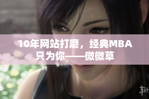 10年网站打磨，经典MBA只为你——微微草