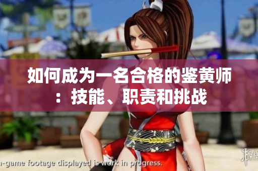 如何成为一名合格的鉴黄师：技能、职责和挑战