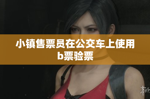 小镇售票员在公交车上使用b票验票