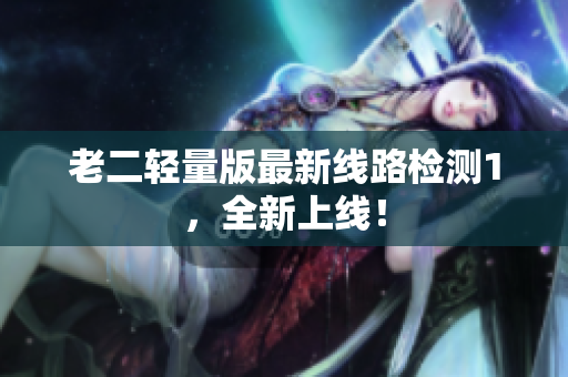 老二轻量版最新线路检测1，全新上线！