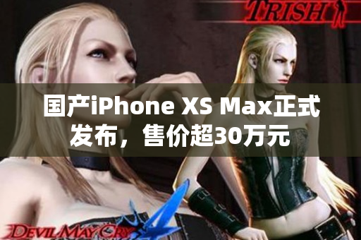 国产iPhone XS Max正式发布，售价超30万元