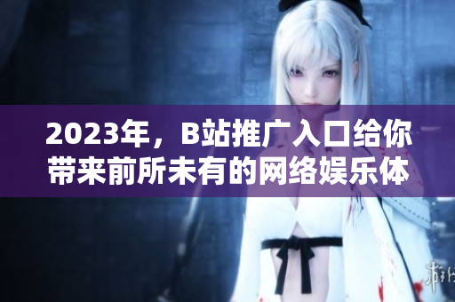 2023年，B站推广入口给你带来前所未有的网络娱乐体验