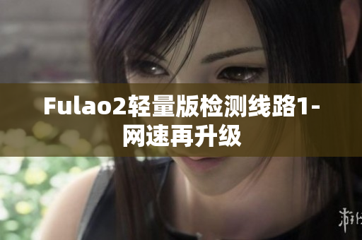 Fulao2轻量版检测线路1-网速再升级
