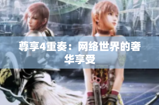 尊享4重奏：网络世界的奢华享受