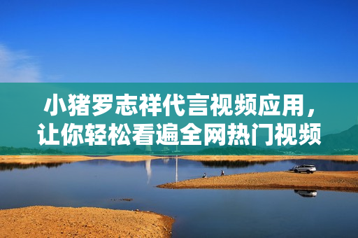 小猪罗志祥代言视频应用，让你轻松看遍全网热门视频