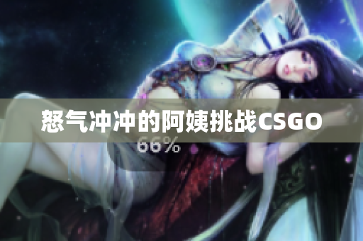 怒气冲冲的阿姨挑战CSGO
