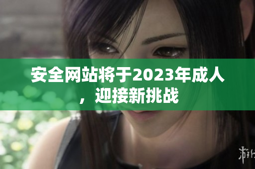 安全网站将于2023年成人，迎接新挑战