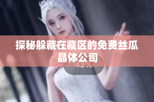 探秘躲藏在藏区的免费丝瓜晶体公司