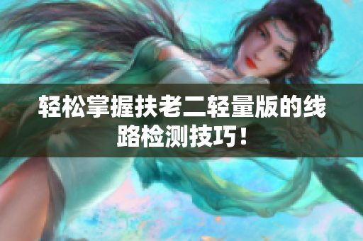 轻松掌握扶老二轻量版的线路检测技巧！